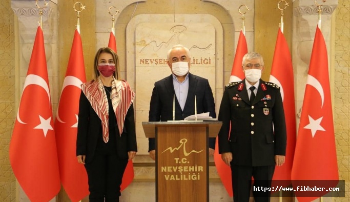 Bakan Yardımcısı Ersoy ve Jandarma Komutanı Çetin Nevşehir’de