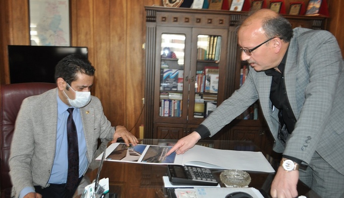 Başkan Bağcı, Kavak yeni belediye hizmet binası planını tanıttı