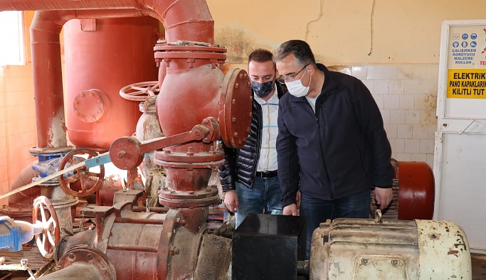 Başkan Savran, Nevşehir İçme Suyu Depolarını İnceledi