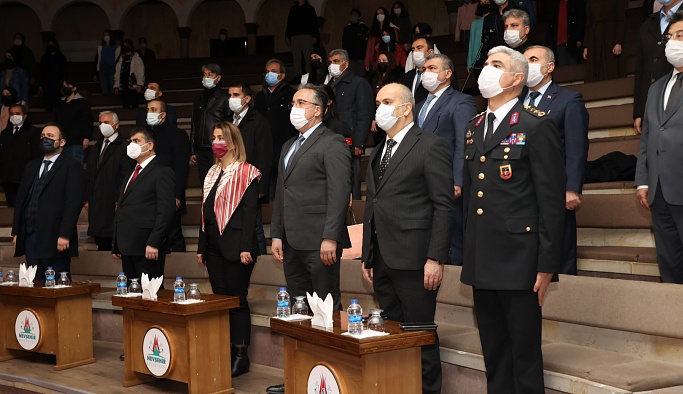 İstiklal Marşı'nın kabulünün 100. yıl dönümü Nevşehir'de kutlandı