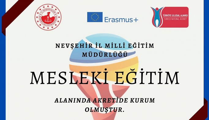 Milli Eğitim Müdürlüğü  Erasmus+ Programı 2020 Mesleki Eğitim Alanında Akredite Edildi