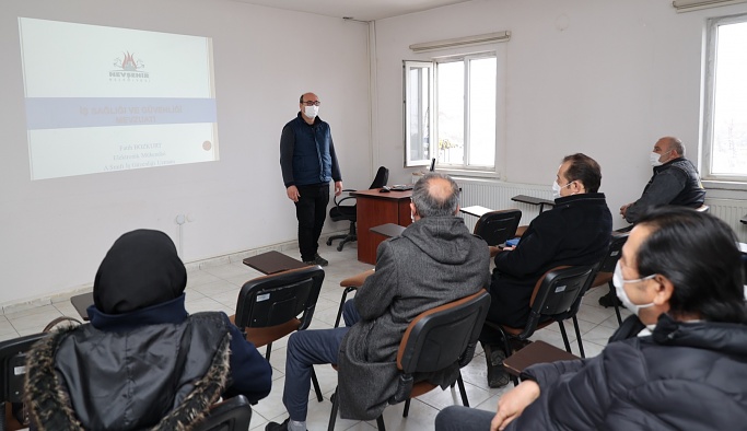 Nevşehir Belediye Personeline İş Güvenliği Eğitimi