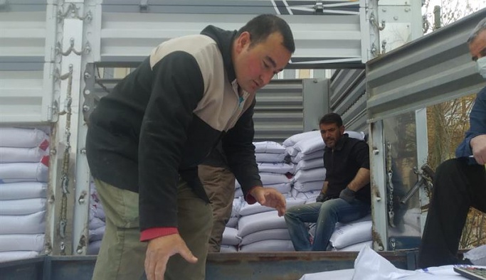 Nevşehir'de çiftçilere kırmızı mercimek tohumu dağıtıldı