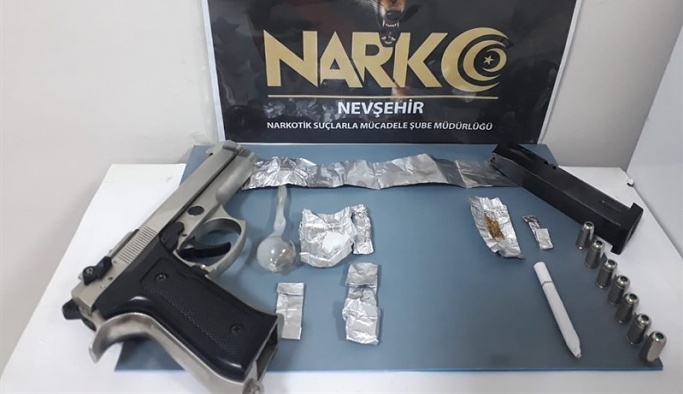 Nevşehir'de uyuşturucu ticareti yapan 1 kişi tutuklandı