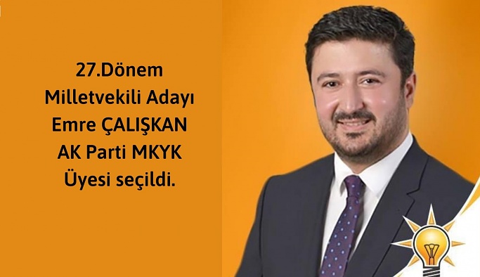 AK Parti yeni MKYK'ya Nevşehir'den tek isim girdi