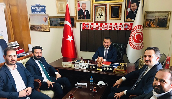 TÜGVA Genel Başkanı Eminoğlu'dan Milletvekili Açıkgöz'e Ziyaret