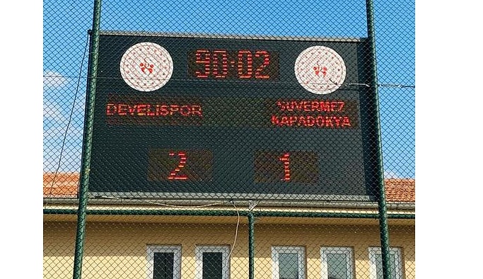 Develi Spor  2 - 1  Suvermez Kapadokya Spor | Maç Sonucu