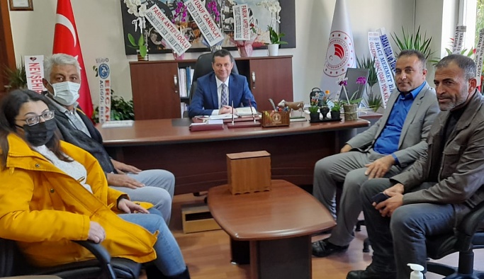 Nevşehir DSYB'den İl Müdürü Memiş’e hayırlı olsun ziyareti
