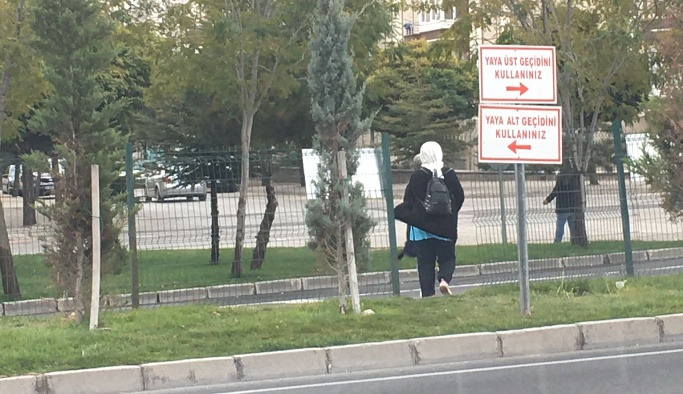 Nevşehir'de bir adım yürümemek için hayatlarını hiçe sayıyorlar