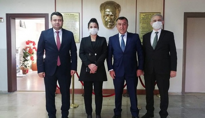 Nevşehir'in 3 Vali Yardımcısından Kaymakam Yıldız'a ziyaret