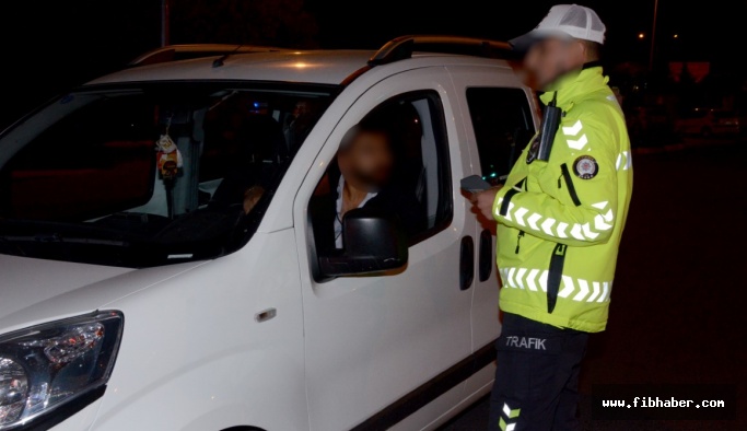 Nevşehir'de alkollü araç kullanan 8 sürücüye ceza kesildi