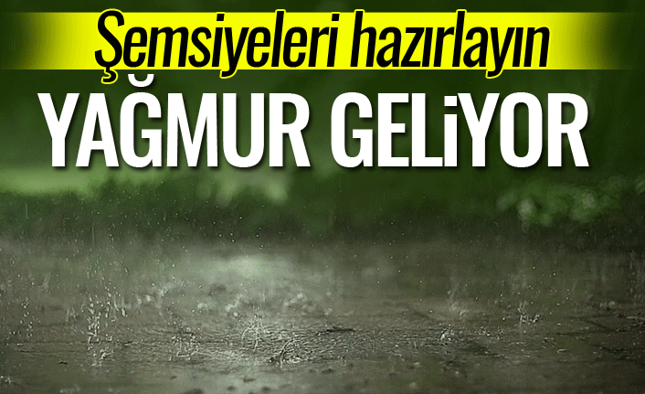 Nevşehir'de sıcaklıklar düşüyor sağanak yağmur geliyor