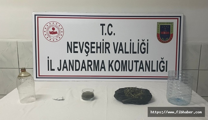 Nevşehir’de uyuşturucu operasyonunda bir kişi yakalandı