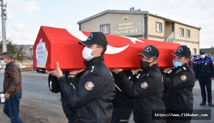 Nevşehirli Polis Memuru Mehmet Çiçek, Kaymaklı'da toprağa verildi