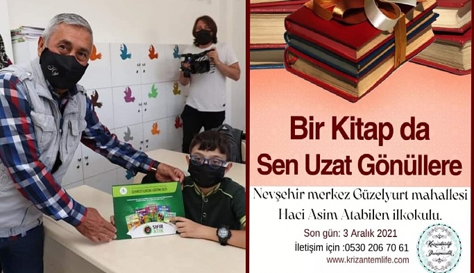 Nevşehir Güzelyurt Mahalle Muhtarı Yüncü'den kitap bağış çağrısı