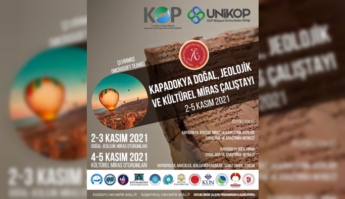 NEVÜ’den “Kapadokya Doğal, Jeolojik ve Kültürel Miras Çalıştayı”