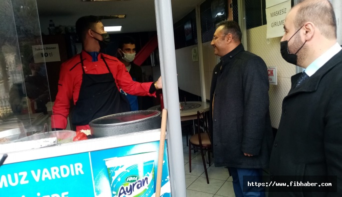 YRP Genel Başkan Yardımcısı Sakartepe Nevşehir'de esnaf ziyareti yaptı