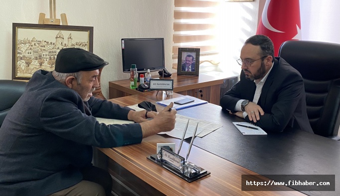 AK Parti Nevşehir İl Başkanı Kemikkıran Vatandaşları Dinledi