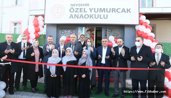 Nevşehir Özel Yumurcak Anaokulu Törenle Açıldı