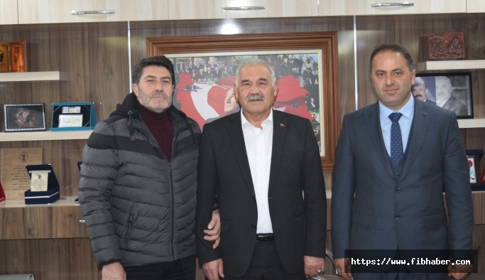 Acıgöl Esnaf Odası Yeni Yönetiminden Pınarbaşı'ya Ziyaret