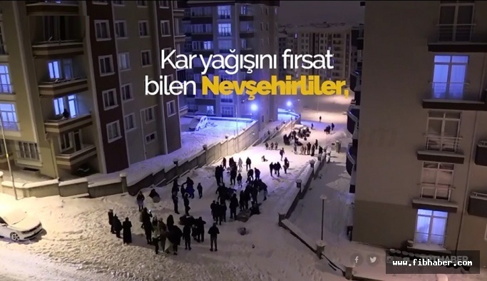 Burası ne Uludağ ne Erciyes! Kapadokya'nın merkezi Nevşehir...