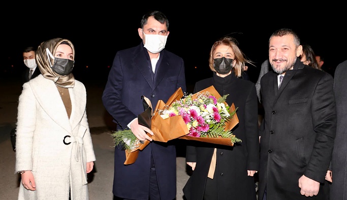Çevre Şehircilik ve İklim Değişikliği Bakanı Murat Kurum Nevşehir'de