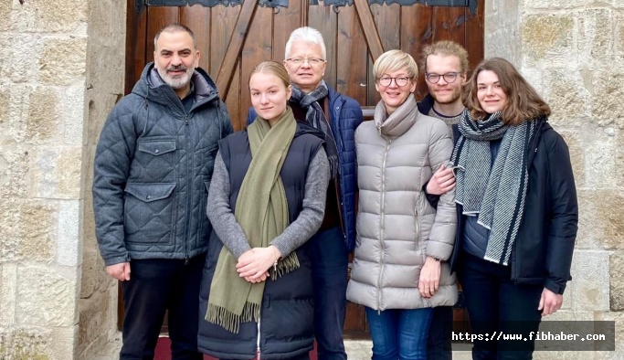 Dinler, Litvanya Ankara Büyükelçisi Degutis'i Kayakapı'da ağırladı