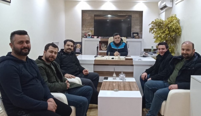Genç Nevşehirliler Derneği Başkanı Ziya Ağca, FİB Haber'i ziyaret etti.