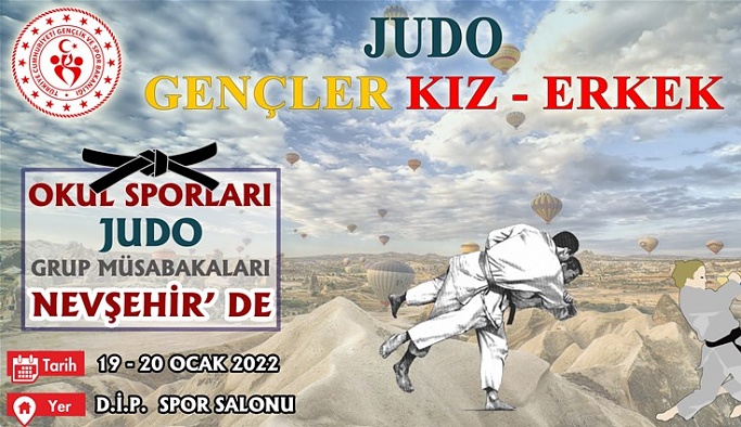 Judo gençler müsabakaları Nevşehir'de