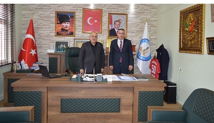 Koordinatör Turan Başkan Aksoy'u ziyaret etti