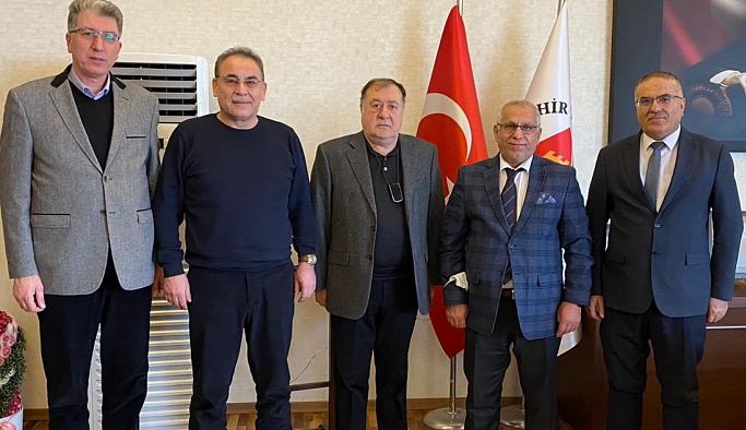 KOSGEB Daire Başkanı Nevşehir'de Başkan Parmaksız'la Görüştü
