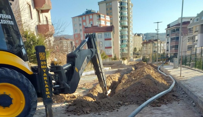 Nevşehir Belediyesi 212. Sokağın Altyapısını Yeniliyor