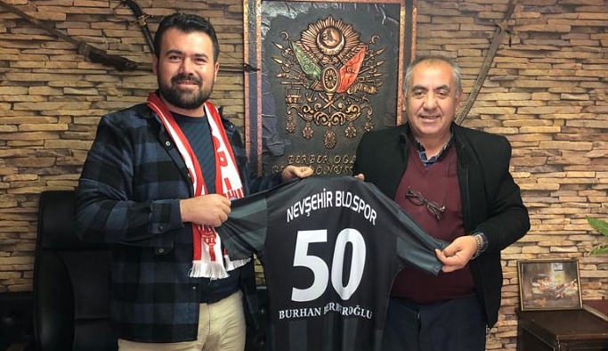Nevşehir Belediyespor Asbaşkanı Öncül'den Teşekkür Ziyareti