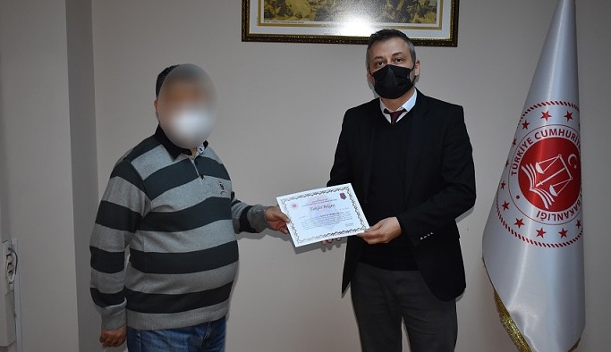 Nevşehir cezaevinde iyi halli hükümlü-tutuklulara takdir belgesi