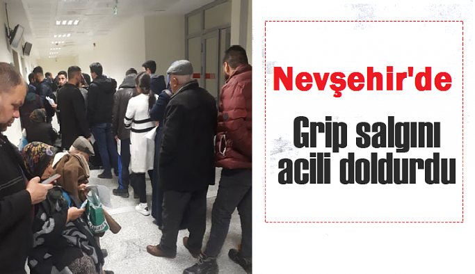 Nevşehir'de Grip Salgını Nedeniyle Hastanelerde Yoğunluk...