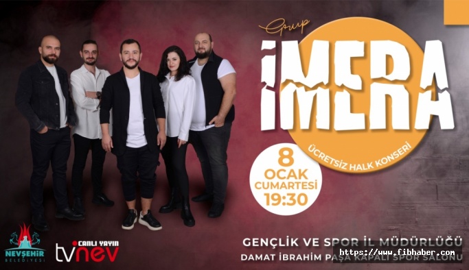 Nevşehir'de Grup İmera Konseri Ertelendi