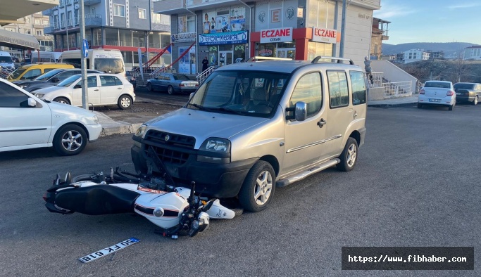 Nevşehir'de otomobil ile motosiklet çarpıştı: 1 yaralı