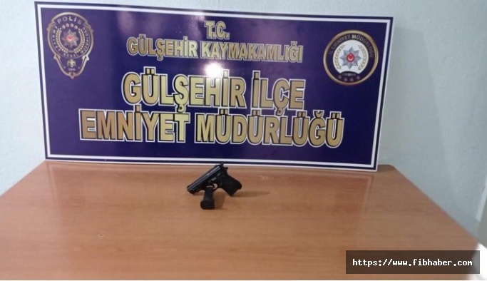 Nevşehir Gülşehir ilçesinde silahla tehdit suçundan bir kişi yakalandı