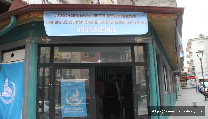 Nevşehir’de öğrenciler yararına kermes açıldı