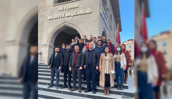 NEVÜ Gülşehir SBMYO Öğrencilerinden Nevşehir Belediyesi’ne Teknik Gezi