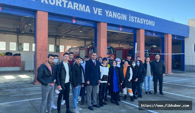 NEVÜ Gülşehir Sosyal Bilimler Meslek Yüksekokulu Öğrencilerinden DHMİ Kapadokya Hava Limanına Teknik Gezi