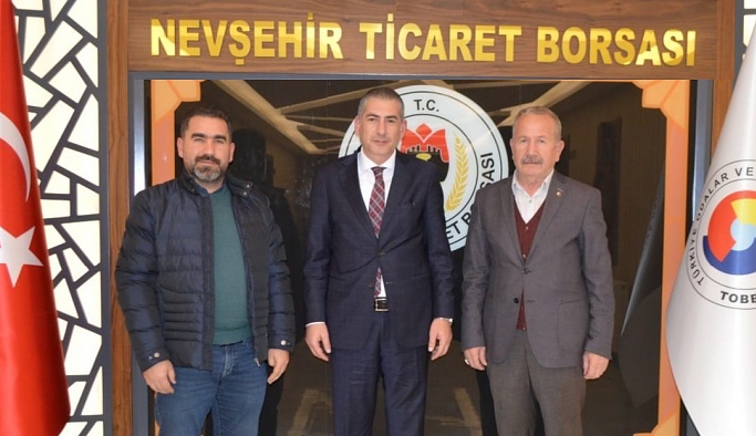 TKDK Nevşehir Koordinatörü Turan’dan Borsa Başkanı Salaş'a Ziyaret