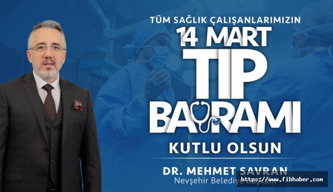 Başkan Dr. Mehmet Savran, Tıp Bayramında Meslektaşlarını Unutmadı