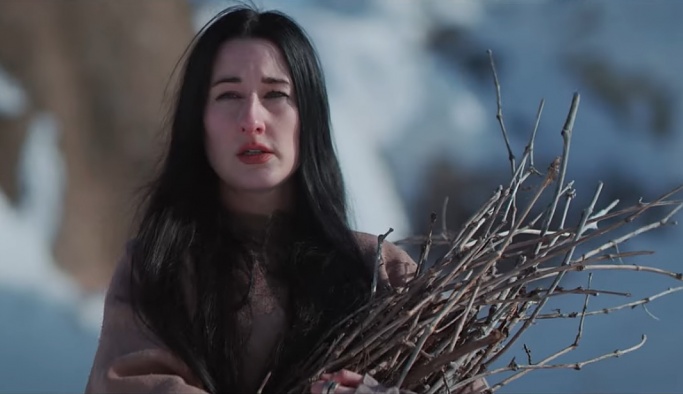 Amerikalı şarkıcı Zola Jesus 'Lost' şarkısına Kapadokya’da klip çekti