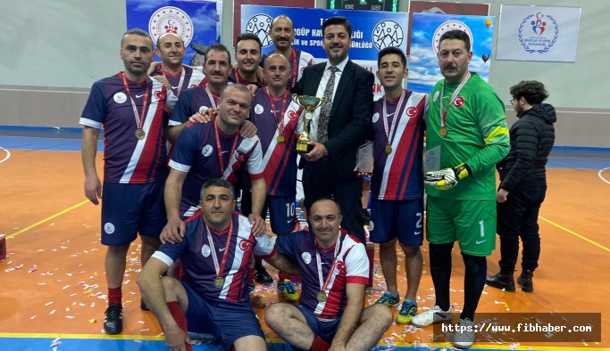Kaymakamlık Futsal Turnuvasında, Ürgüp Belediyesi Şampiyon Oldu.