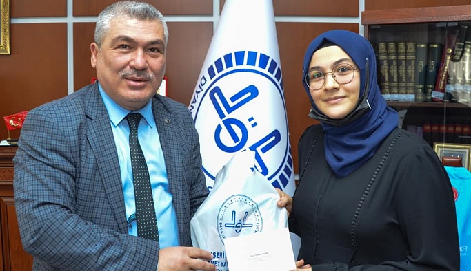 Nevşehir'de dereceye giren öğrencilere ödülleri takdim edildi.