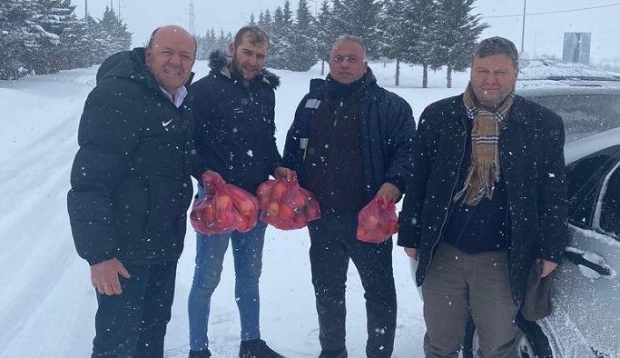 Nevşehir'de karla mücadele ekiplerine C vitamini takviyesi