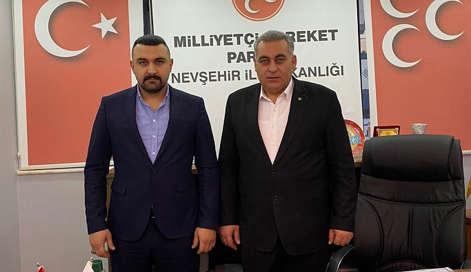 Nevşehir Ülkü Ocakları Başkanı Şevik'ten iade-i ziyaret
