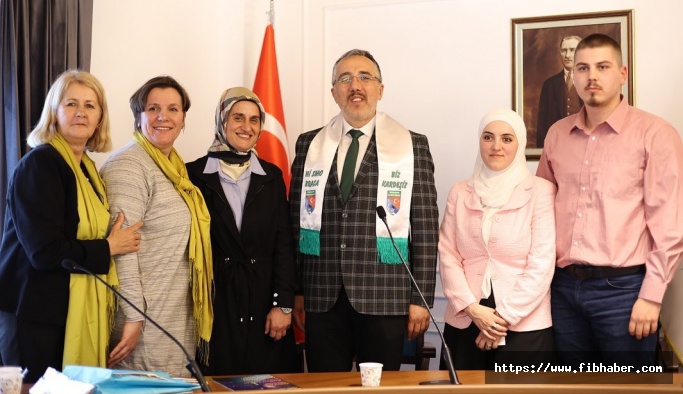 Nevşehir Belediye Başkanı Savran, Bosnalı Konuklarını Ağırladı