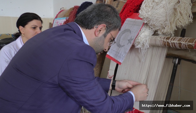 Nevşehir'de asırlık tezgâhlar gün yüzüne çıktı